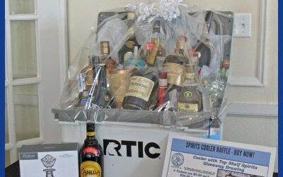 Spirits Filled Cooler Raffle Giveaway A Hit!
